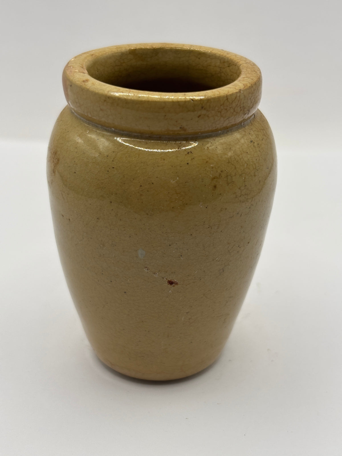 Old advertising cream pot, Daisy Bank Creamery, rich thick cream