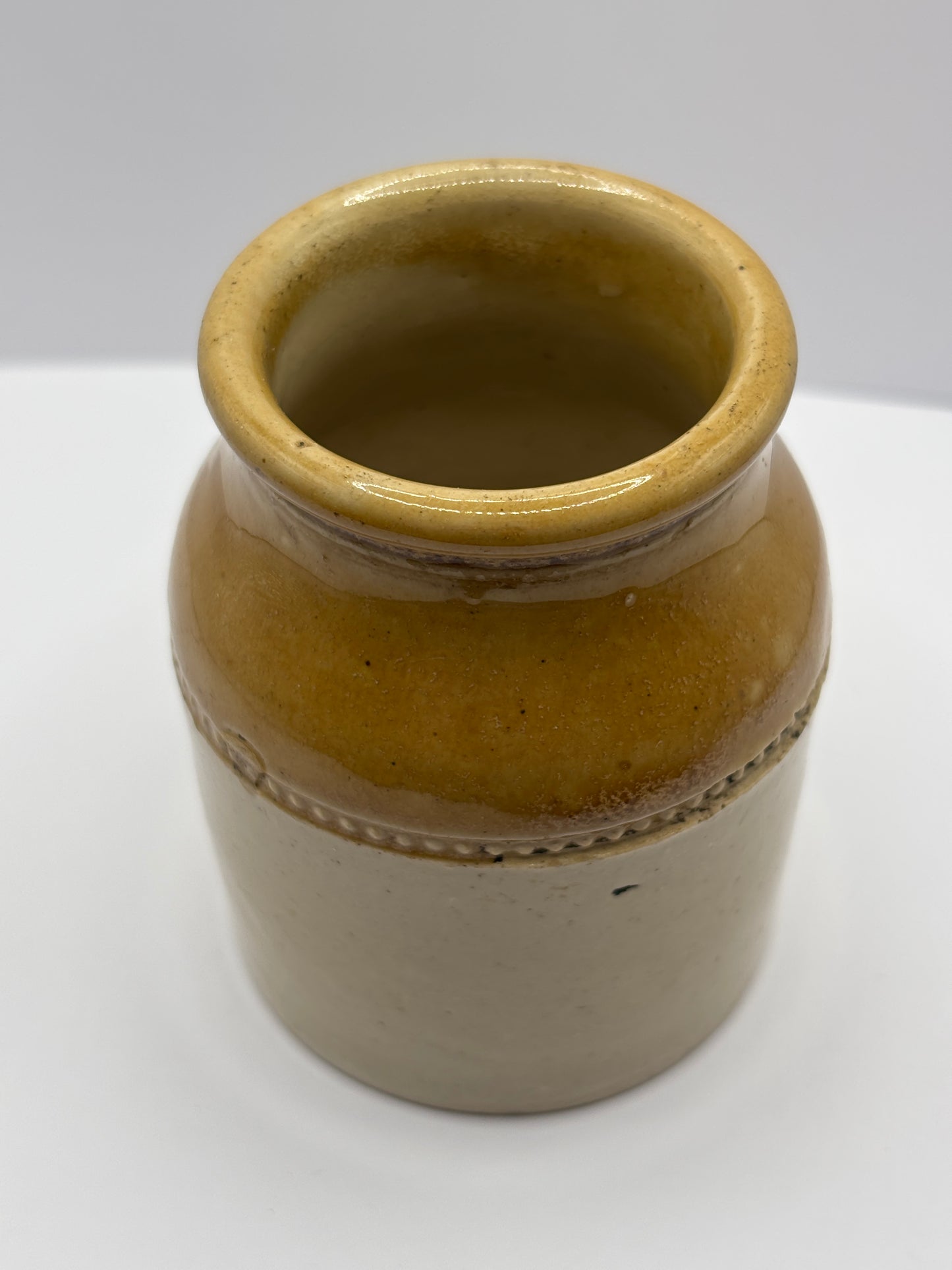Small stoneware pot