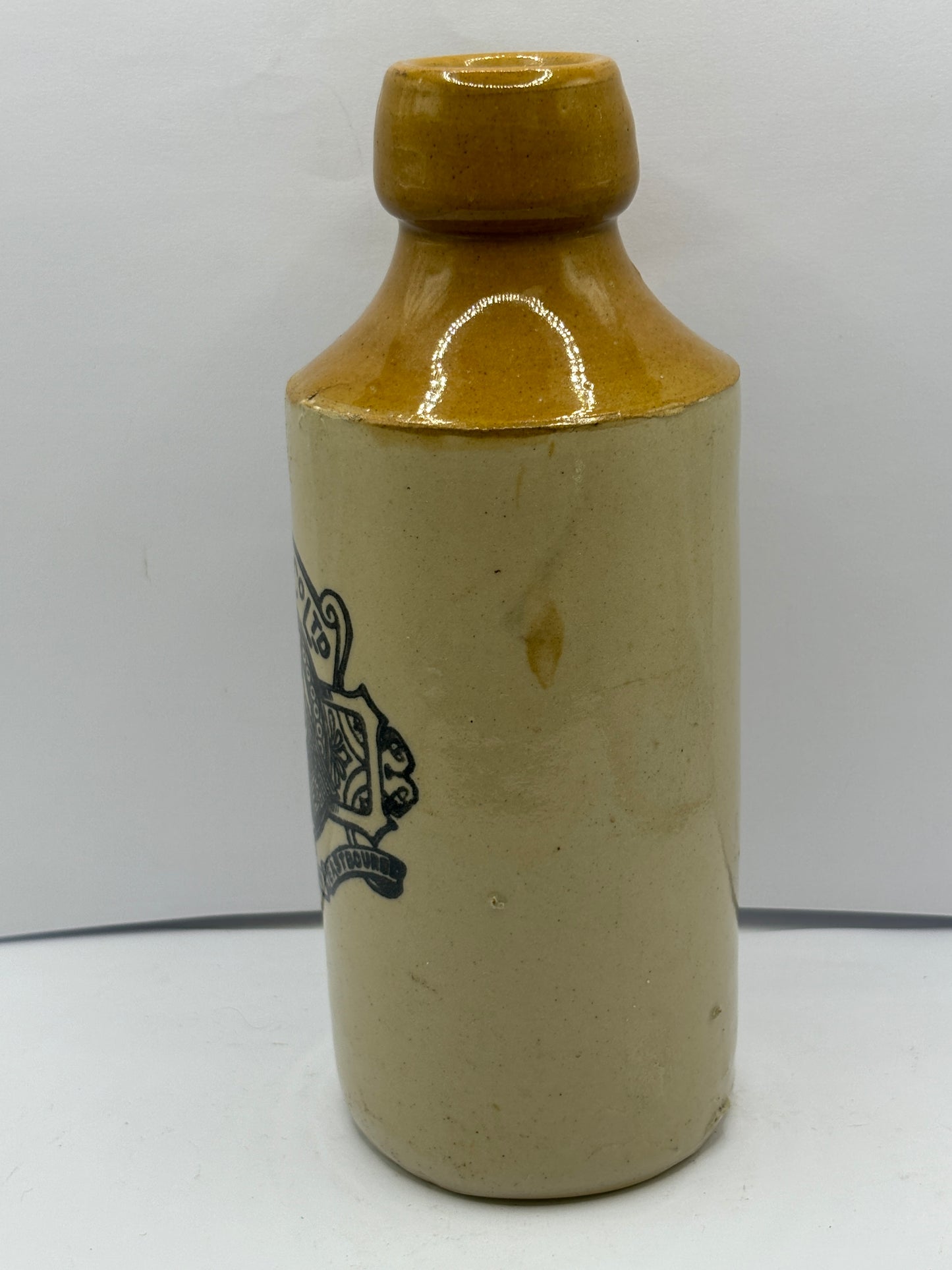 Old Fry & Co ginger beer bottle