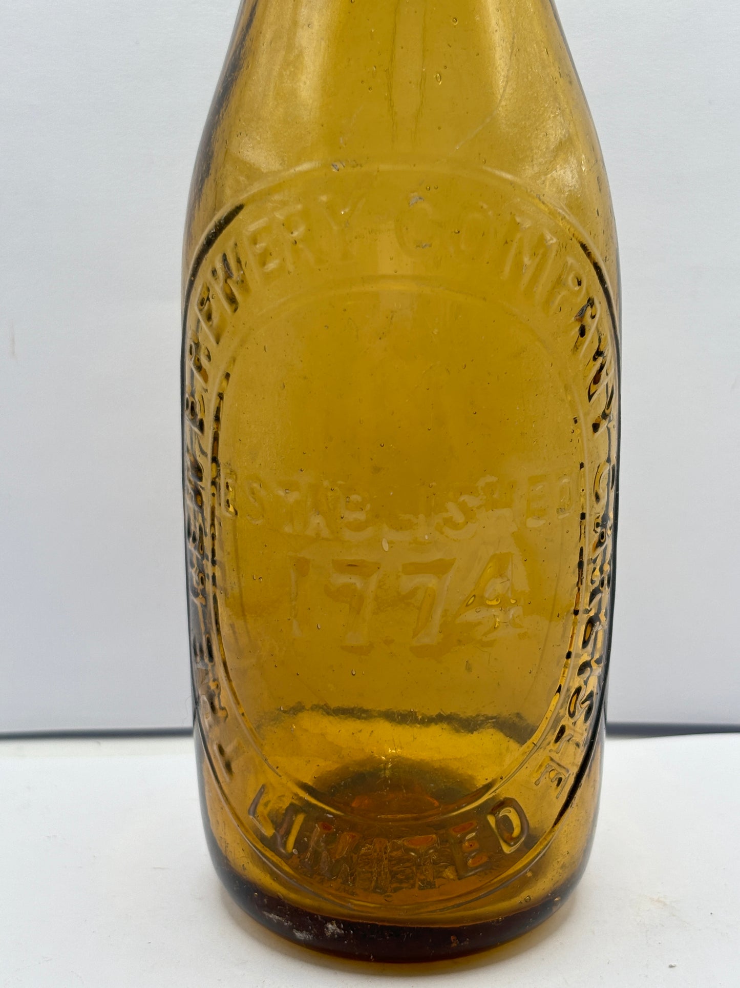 Old beer bottle, the new brewery company carlisle