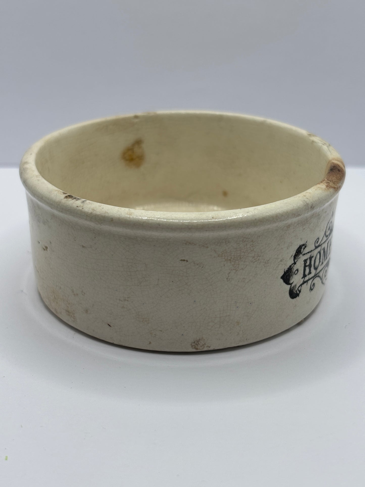 Old seagers meat paste pot