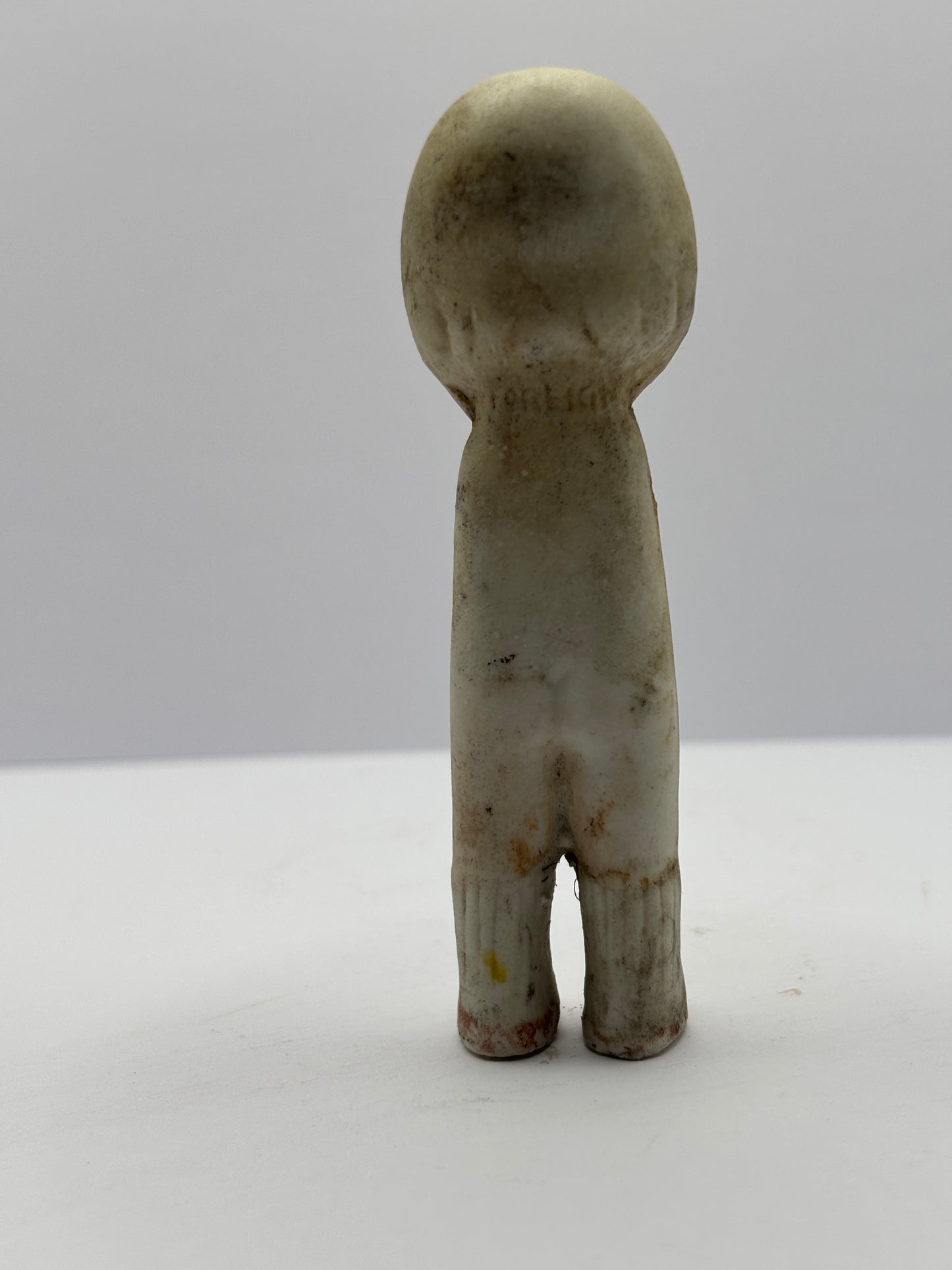 Old Small creepy armless doll, halloween