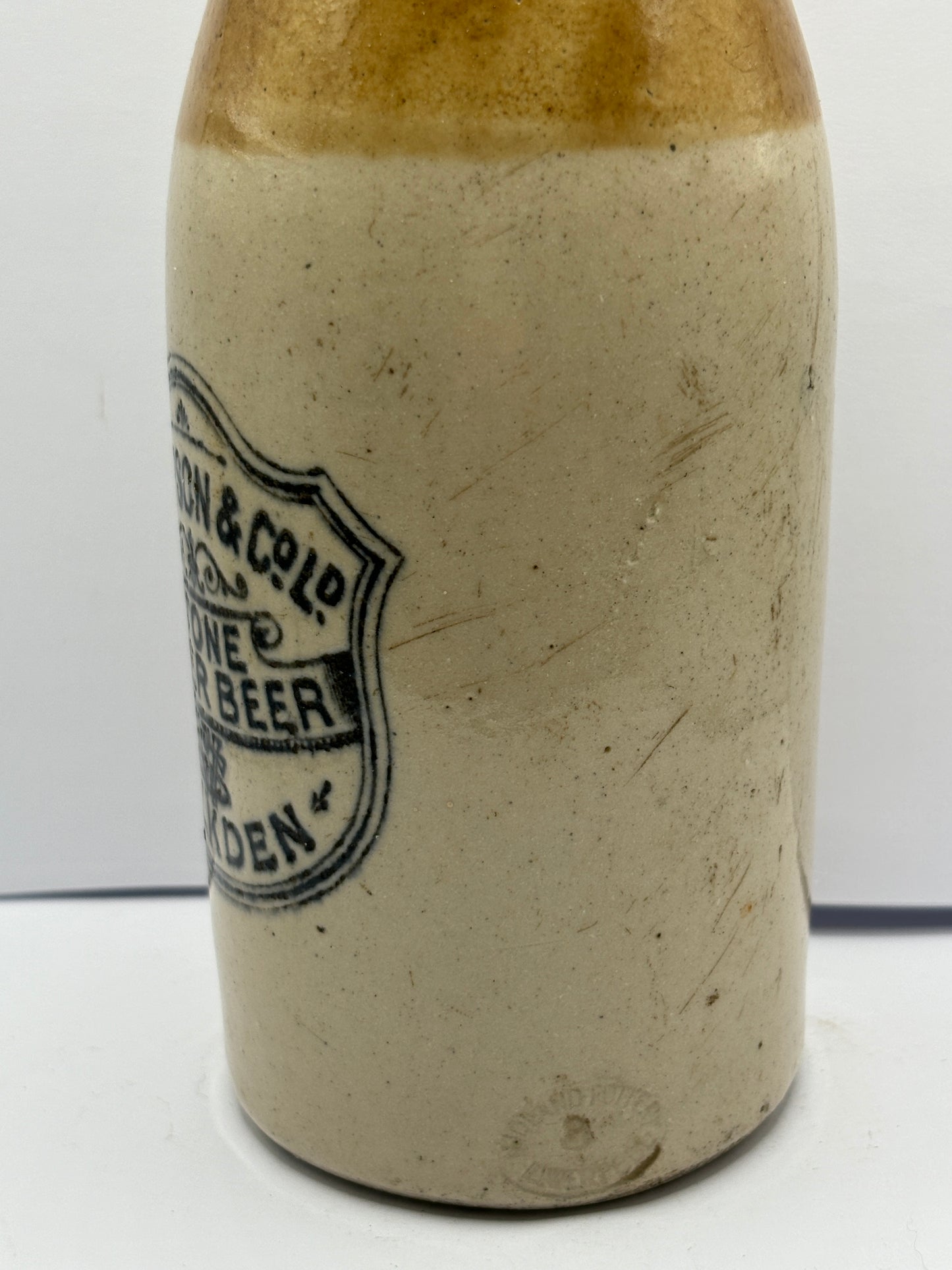 Old walkden ginger beer bottle, W.Simpson & Co