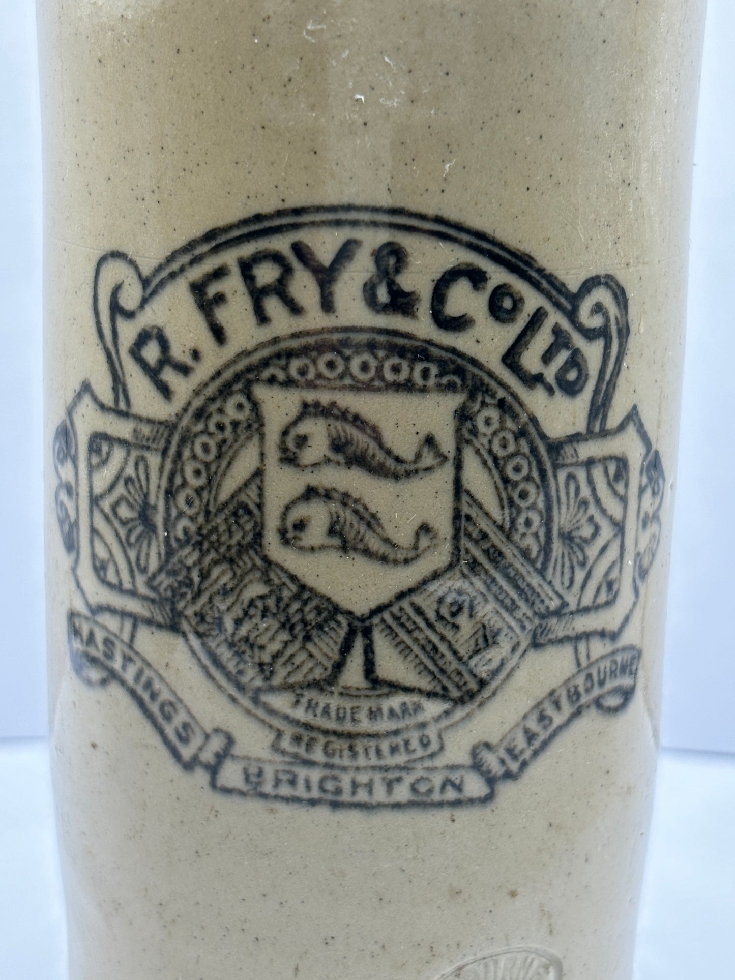 Fry & Co ginger beer bottle