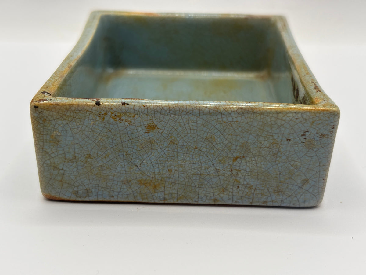Old small stoneware tray/box
