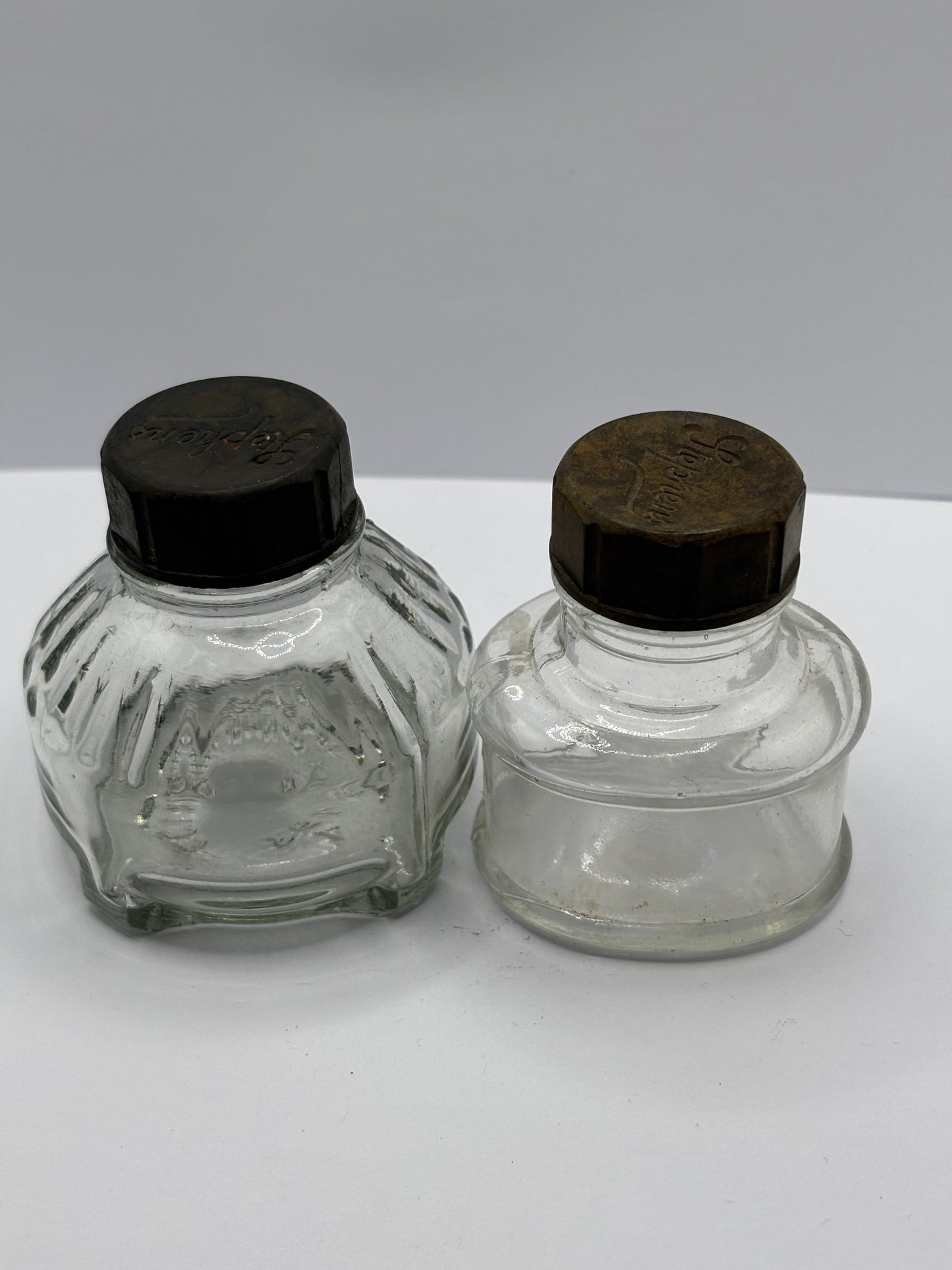 2 vintage Stephen’s ink bottles