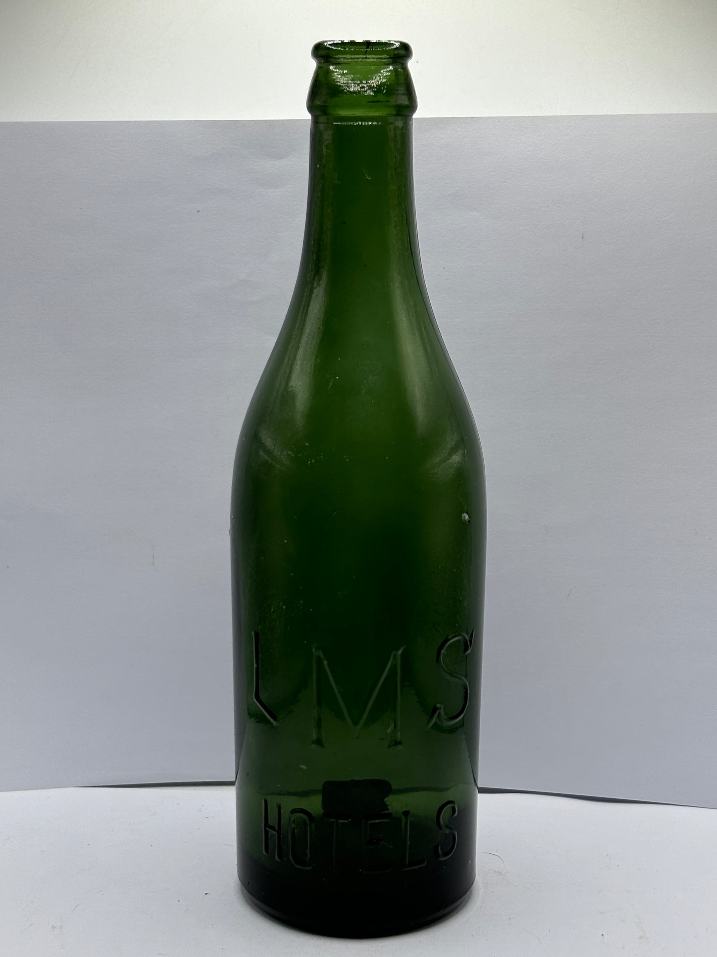 Old beer bottle, LMS Hotels, Railway bottle