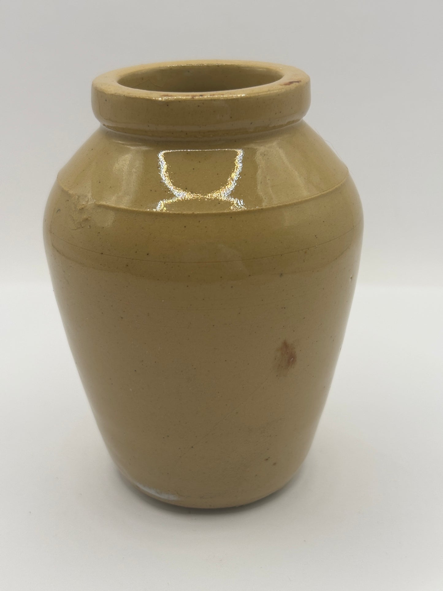 Old advertising cream pot, Daisy Bank creamery. Newton’s rich thick cream