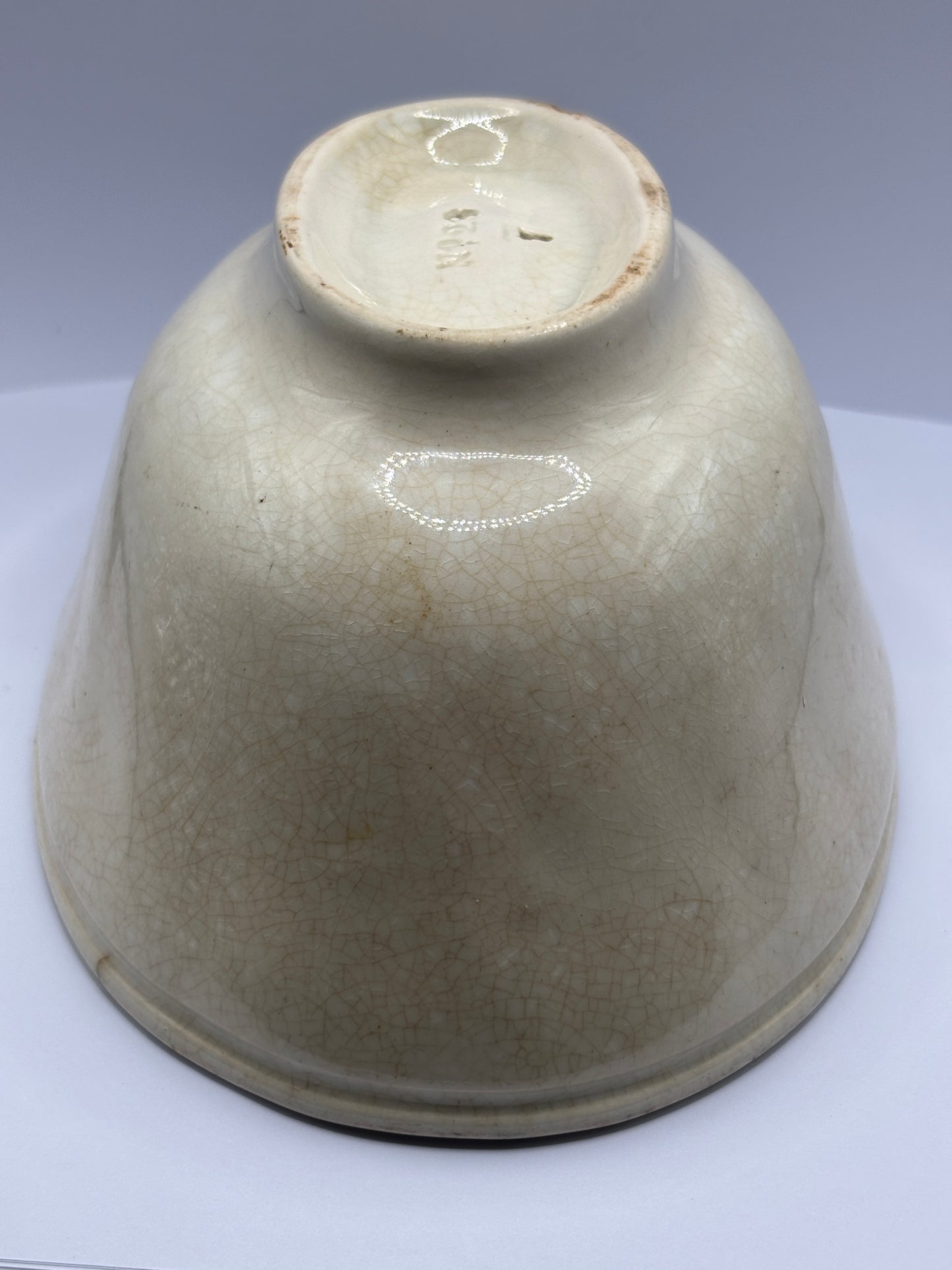 Old stained & crazed jelly mould, jello