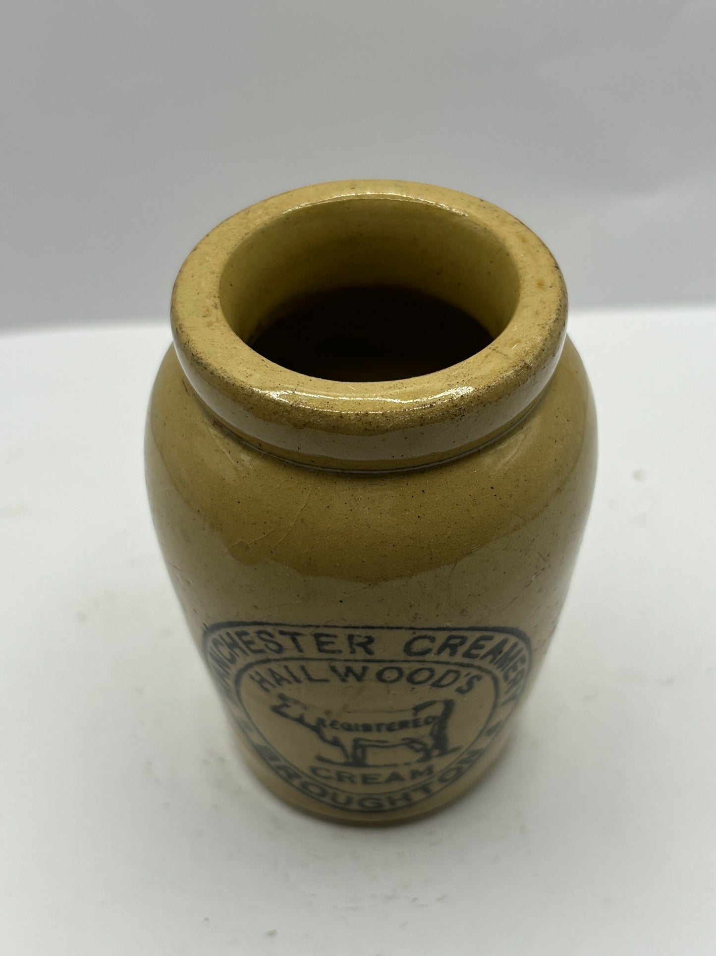 Hailwood Manchester creamery cream pot